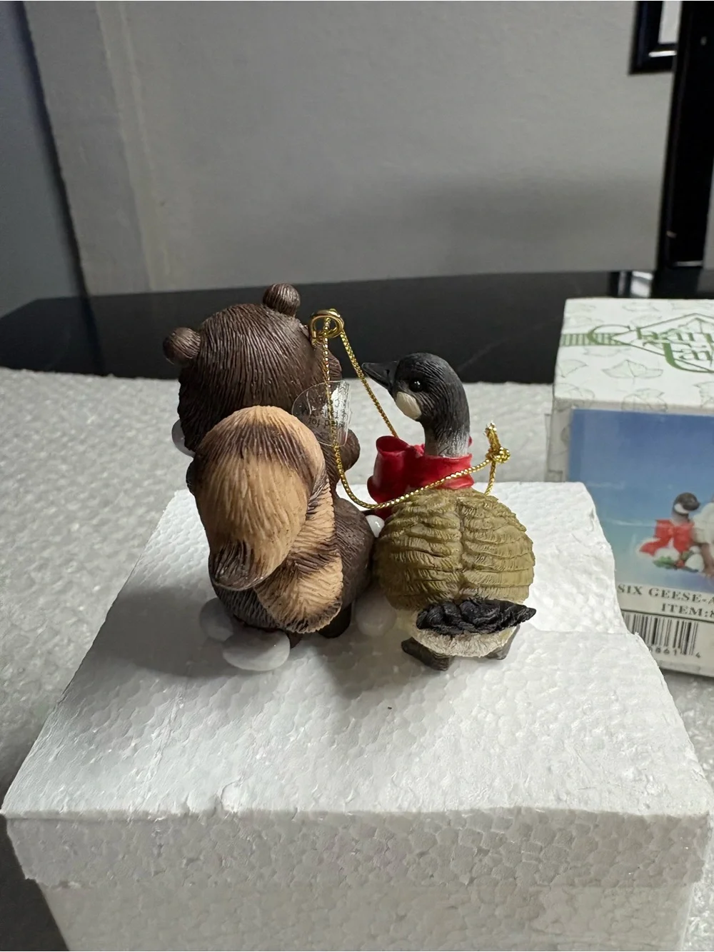 Fitz and Floyd Charming Tails ornament titled 